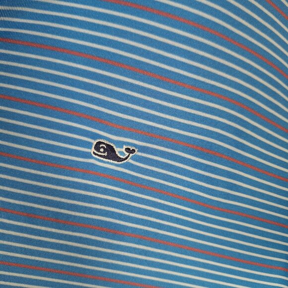 Vineyard Vines Sankaty Short Sleeve Polo Shirt size Large - Picture 5 of 6